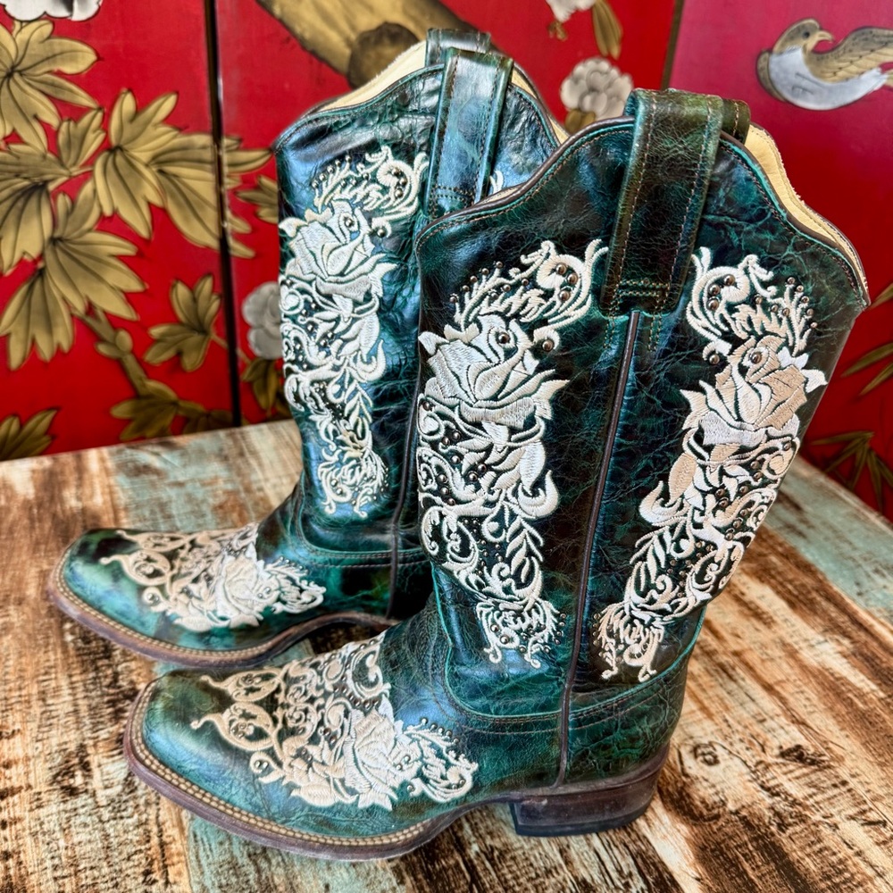 Women’s “CORRAL” Western Boots | #Z43 - Picture 5 of 14
